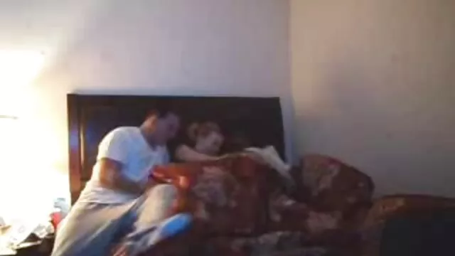 Titless pigtailed redhead in white stockings is fucked by three buddies วีดีโอ หลุด ทาง บ้าน